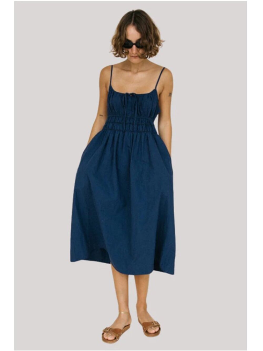 Ciao Lucia Gabriela Dress in Midnight Blue Small